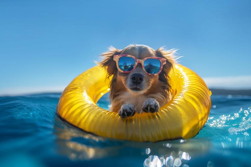 Bezpieczne pływanie zwierząt