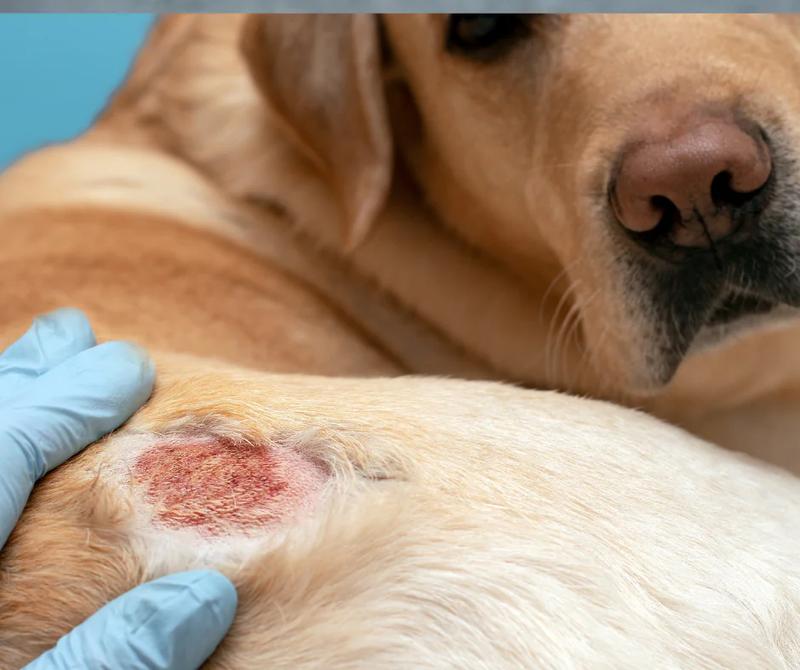 Guzy i zmiany skórne u psa