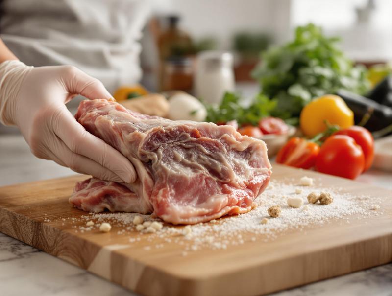 Pies zjadł zepsute mięso